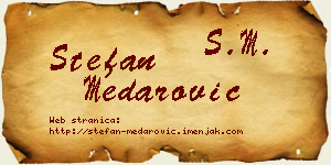 Stefan Medarović vizit kartica